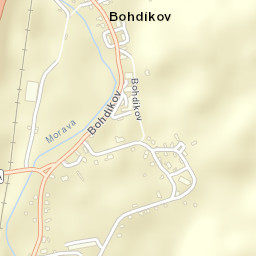 Dolní Bohdíkov Street Map
