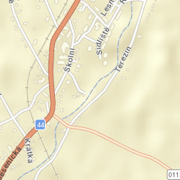 Rapotín Street Map