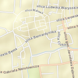 Tarnów Street Map