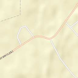 Żurawiczki Street Map