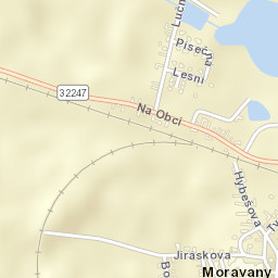Moravany Street Map