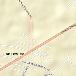 Jankowice Street Map
