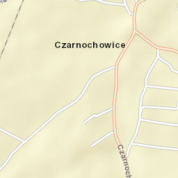Czarnochowice Street Map