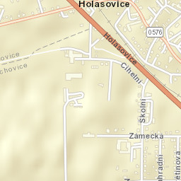 Holasovice Street Map