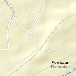 Romodan Street Map