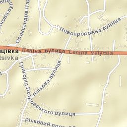 Solonytsivka Street Map