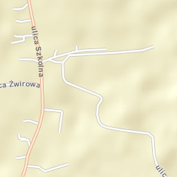 Powiat pszczyński Street Map
