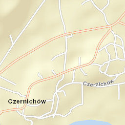 Czernichów Street Map