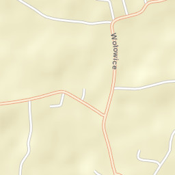 Wołowice Street Map