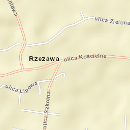 Rzezawa Street Map