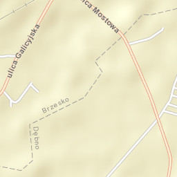 Maszkienice Street Map
