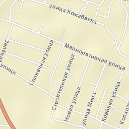 Kosh-Agach Street Map