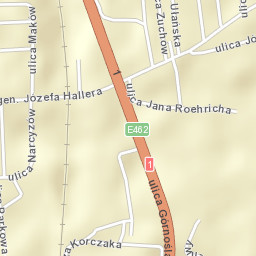 Pszczyna Street Map