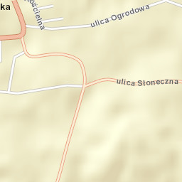 Polanka Wielka Street Map