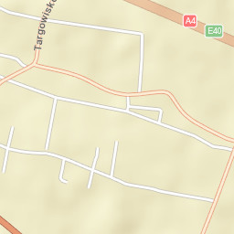 Targowisko Street Map
