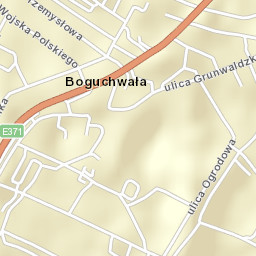Boguchwała Street Map