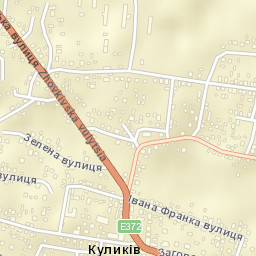 Kulykiv Street Map