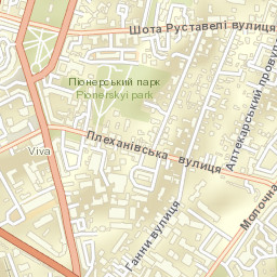 Kharkiv Street Map