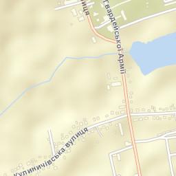 Kulynychi Street Map