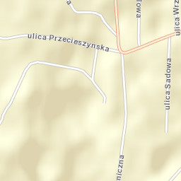Przecieszyn Street Map