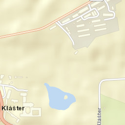 Klášter Street Map