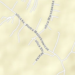 Jasień Street Map