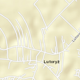 Lutoryż Street Map