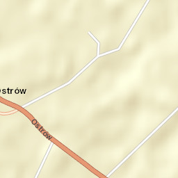 Ostrów Street Map