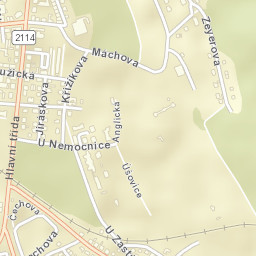 Mariánské Lázně Street Map