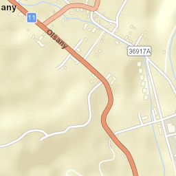 Olšany Street Map