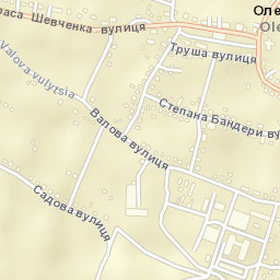 Olesko Street Map