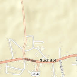 Suchdol Street Map