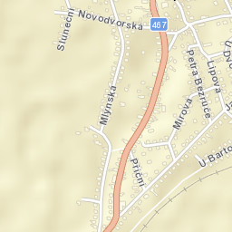 Štěpánkovice Street Map