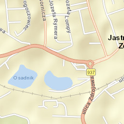 Jastrzębie Zdrój Street Map