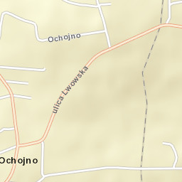 Ochojno Street Map