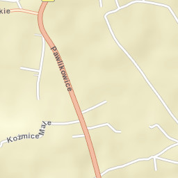 Pawlikowice Street Map