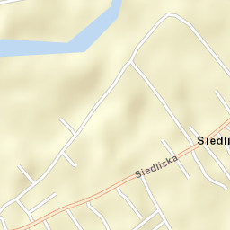 Siedliska Street Map
