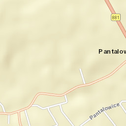 Pantalowice Street Map