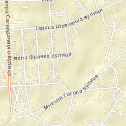 Shklo Street Map