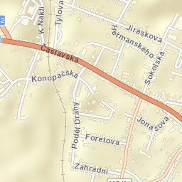 Heřmanův Městec Street Map