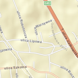 Goczałkowice Zdrój Street Map