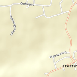 Rzeszotary Street Map