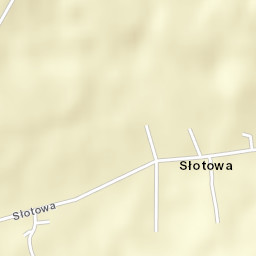 Słotowa Street Map