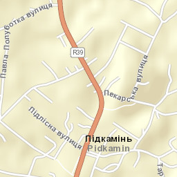 Pidkamin’ Street Map