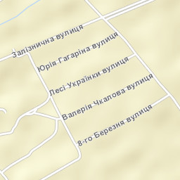 Chervone Street Map