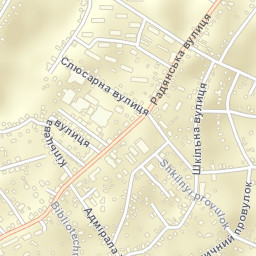 Lyubotyn Street Map