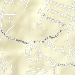 Korotych Street Map