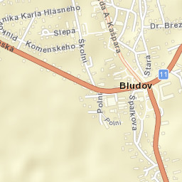 Bludov Street Map