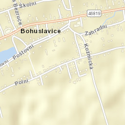 Bohuslavice Street Map