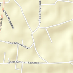 Kaniów Street Map